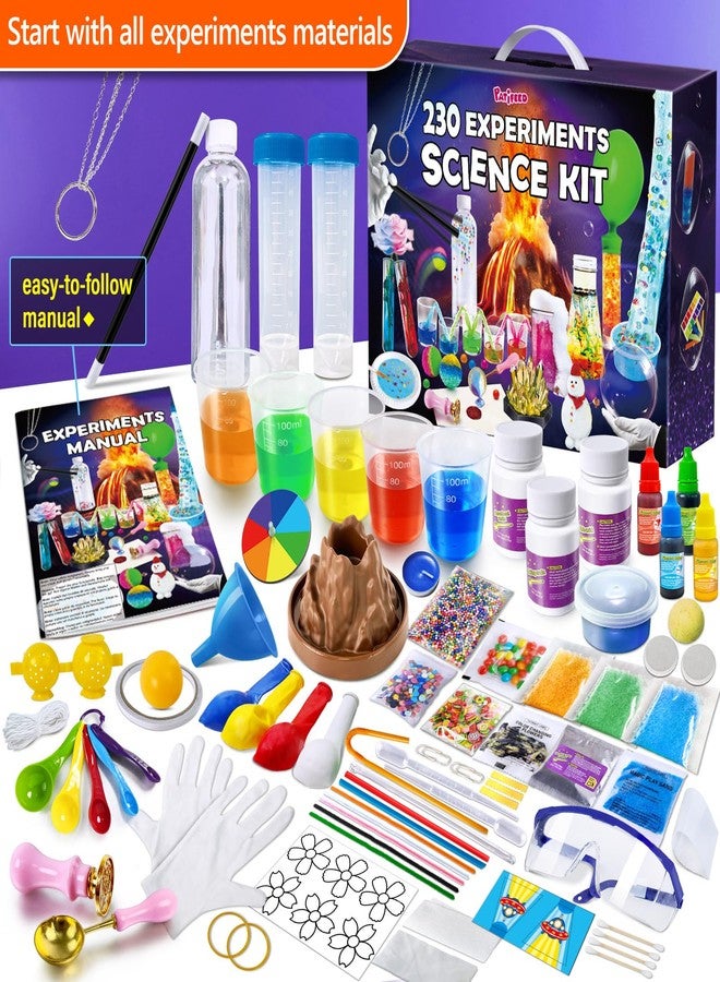 PATIFEED 230 Experiments Science Kits for Kids - S.T.E.M Toys with Magic Chemistry Set Crystal Growing Physics Slime Educational Gifts Idea for Boys Girls - Image 5